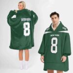 Adult AR 8 New York Football Unisex Blanket Hoodie