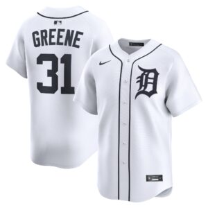 Riley Greene  #31 Detroit Tigers Home Limited Player Jersey - White