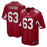 Danny Isidora Arizona Cardinals  Game Player Jersey - Cardinal