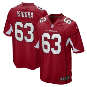 Danny Isidora Arizona Cardinals  Game Player Jersey - Cardinal