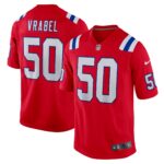 Mike Vrabel New England Patriots Retired Player Alternate Game Jersey - Red