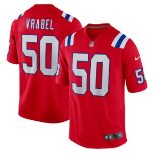 Mike Vrabel New England Patriots Retired Player Alternate Game Jersey - Red