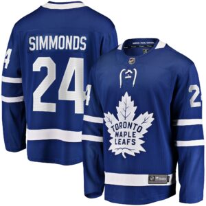 Wayne Simmonds Toronto Maple Leafs Home Breakaway Jersey - Blue