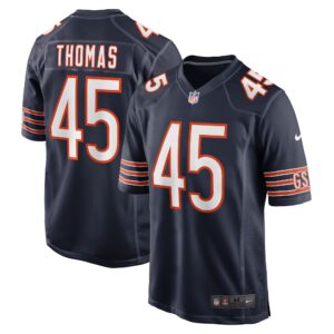Joe Thomas Chicago Bears  Game Player Jersey - Navy