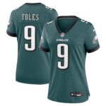 Nick Foles Philadelphia Eagles #9 Team Retired Player Game Jersey - Midnight Green