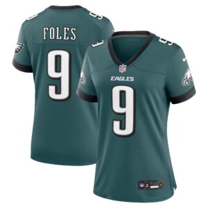 Nick Foles Philadelphia Eagles #9 Team Retired Player Game Jersey - Midnight Green