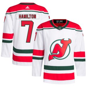 Dougie Hamilton New Jersey Devils  2022/23 Heritage Primegreen Authentic Pro Jersey - White