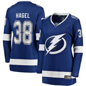 Brandon Hagel Tampa Bay Lightning Women's Home Breakaway Player Jersey - Blue