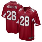 Charles Washington Arizona Cardinals  Game Jersey - Cardinal