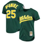 Athletics Mark McGwire Mitchell & Ness Green 1997 Cooperstown Collection Authentic Jersey
