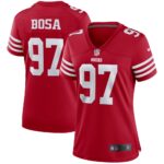 Nick Bosa San Francisco 49ers  Women's Player Game Jersey - Scarlet