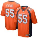 Bradley Chubb Denver Broncos  Game Jersey - Orange