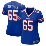Ike Boettger Buffalo Bills  Women's Game Jersey - Royal