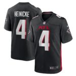 Taylor Heinicke Atlanta Falcons  Game Player Jersey - Black