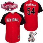 Cincinnati Reds #54 Aroldis Chapman Red 2015 All-Star National League Stitched Jersey