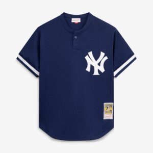 New York Yankees Don Mattingly Mitchell & Ness Navy Authentic Batting Practice Jersey
