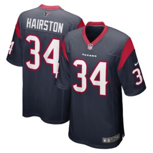 Troy Hairston Houston Texans  Game Player Jersey - Navy