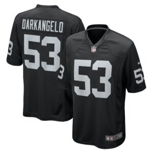 Isaac Darkangelo Las Vegas Raiders Team Game Jersey -  Black
