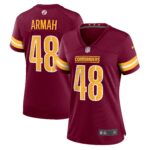 Alex Armah Washington Commanders  Women's Home Game Player Jersey - Burgundy