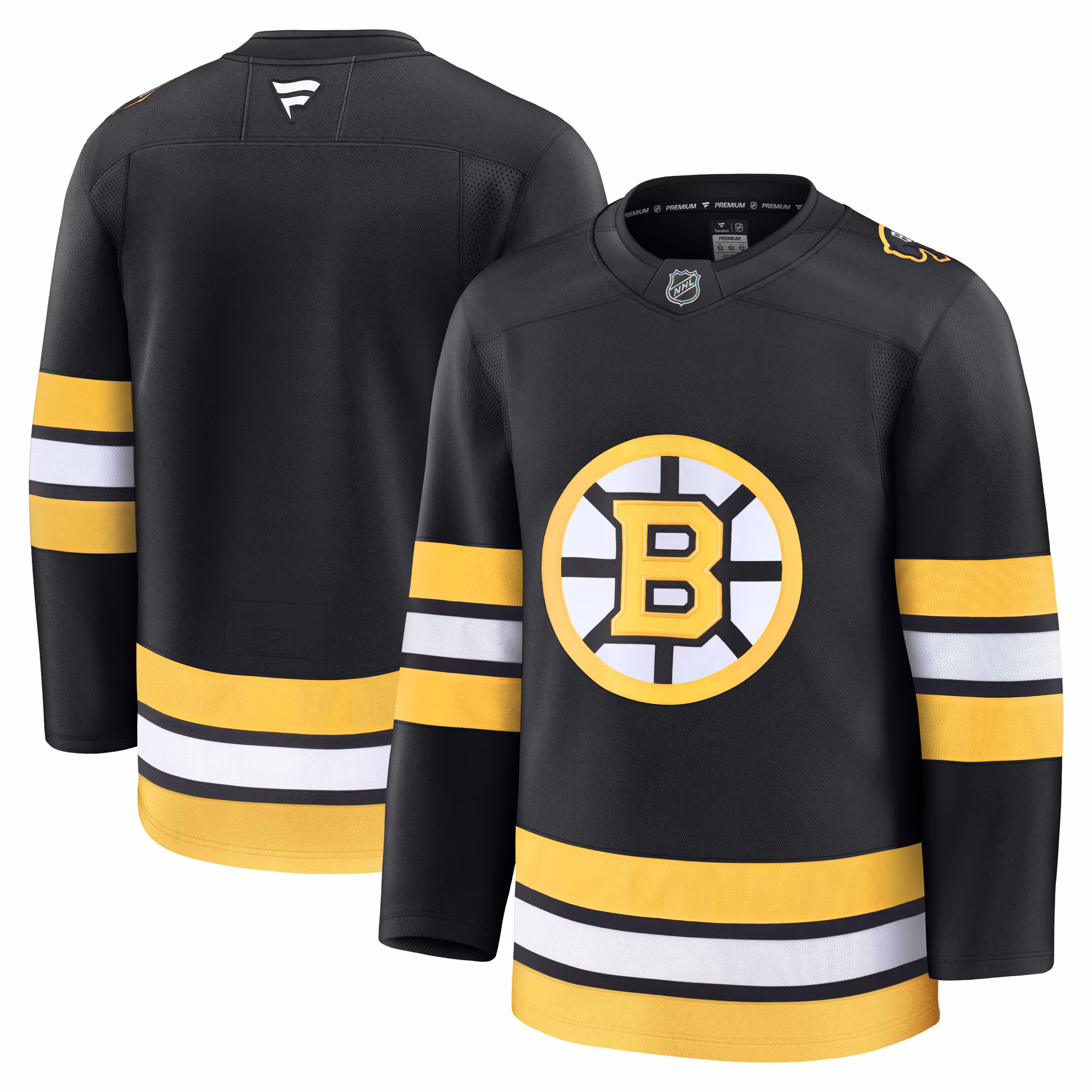 Boston Bruins  Fanatics Black Home Premium Jersey