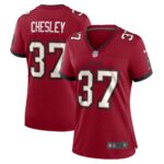 Anthony Chesley Tampa Bay Buccaneers  Women's Game Player Jersey - Red