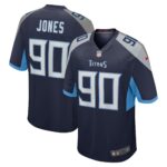 DaQuan Jones Tennessee Titans  Game Jersey - Navy