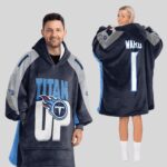 Titan Up Tennessee Football Unisex Blanket Hoodie