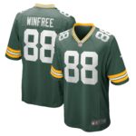 Juwann Winfree Green Bay Packers  Game Jersey - Green