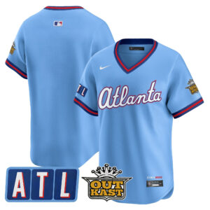 Team Atlanta Braves 2026 City Connect x Outkast Vapor Premier Limited Jersey - All Stitched