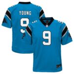 Bryce Young Carolina Panthers  Youth 2023 Draft First Round Pick Alternate Game Jersey - Blue
