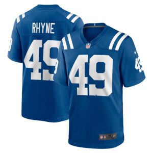 Forrest Rhyne Indianapolis Colts  Game Player Jersey - Royal