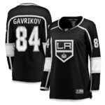 Vladislav Gavrikov Los Angeles Kings Women's Home Breakaway Jersey - Black
