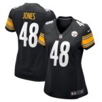 Jamir Jones Pittsburgh Steelers  Women's Team Game Player Jersey - Black
