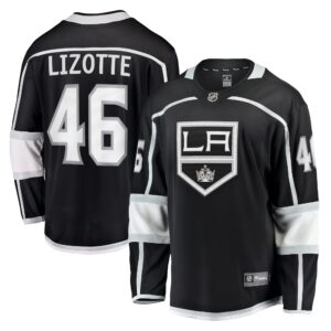 Blake Lizotte Los Angeles Kings Home Breakaway Player Jersey - Black