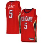 Herbert Jones 2022/23 New Orleans Pelicans  Unisex Swingman Jersey - Statement Edition - Red