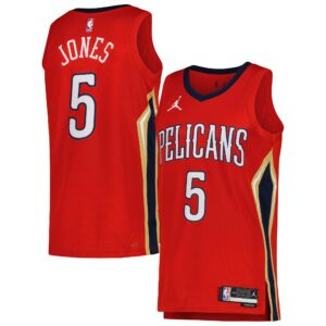 Herbert Jones 2022/23 New Orleans Pelicans  Unisex Swingman Jersey - Statement Edition - Red