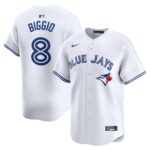 Men's Toronto Blue Jays Cavan Biggio  White Home Limited Player Jersey