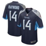 Kalif Raymond Tennessee Titans Game Jersey - Navy