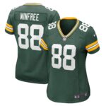 Juwann Winfree Green Bay Packers  Women's Game Jersey - Green