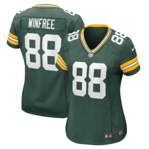 Juwann Winfree Green Bay Packers  Women's Game Jersey - Green