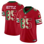 George Kittle # 85 San Francisco 49ers Mexico Vapor Limited Jersey V4 - All Stitched