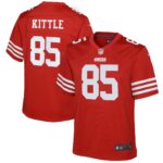 George Kittle San Francisco 49ers  Youth Game Jersey - Scarlet