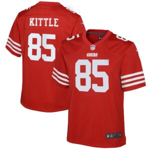 George Kittle San Francisco 49ers  Youth Game Jersey - Scarlet