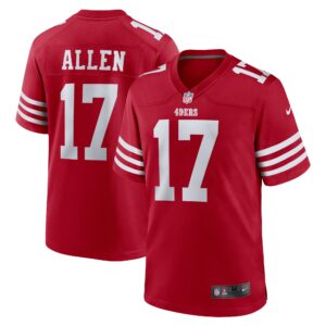 Brandon Allen San Francisco 49ers  Game Jersey -  Scarlet