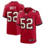 K.J. Britt Tampa Bay Buccaneers  Game Jersey - Red