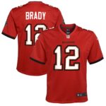 Tom Brady Tampa Bay Buccaneers  Youth Game Jersey - Red