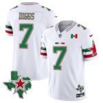Trevon Diggs # 7 2025 Dallas Cowboys Mexico Vapor Limited Jersey - All Stitched