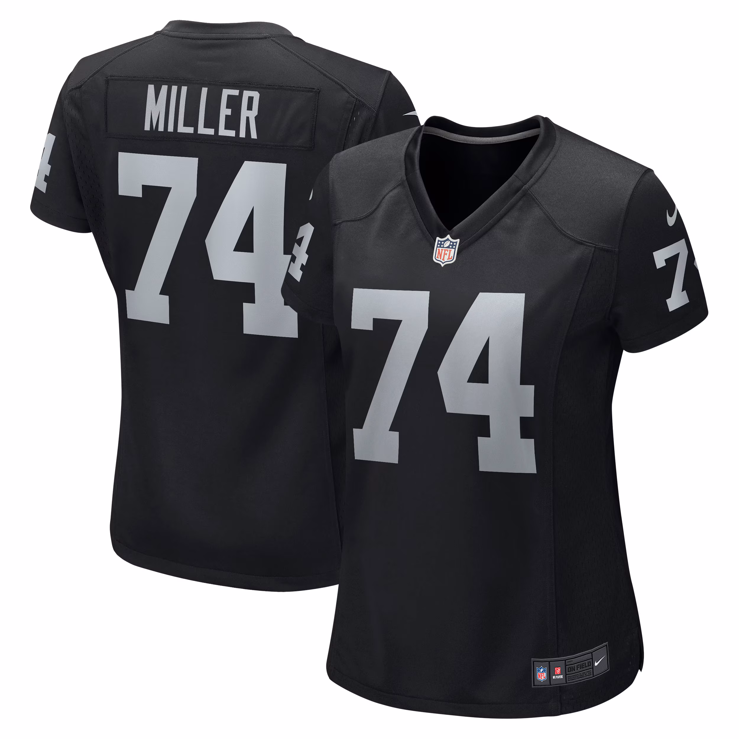 Kolton Miller Las Vegas Raiders Women's Game Jersey - Black