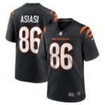 Devin Asiasi Cincinnati Bengals  Game Player Jersey - Black