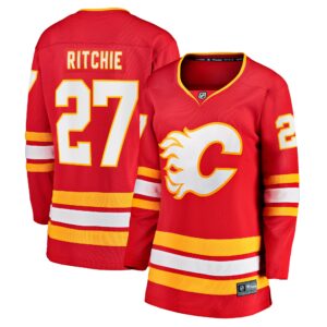 Nick Ritchie Calgary Flames Women's Home Breakaway Jersey - Red